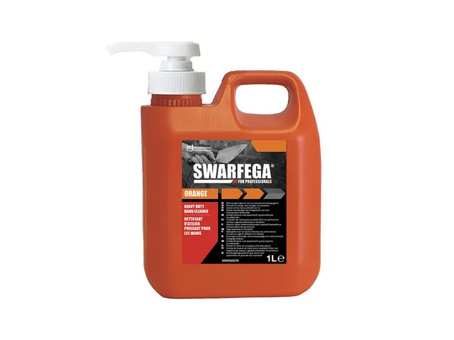 Swarfega SOR1LMP Orange Pump Huidreiniger Pack 6x 1 Liter