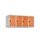 opzetkast,v. locker,4vak.,vak B 300mm,HxBxD 500x1200x500mm,vleugeldeur