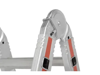 multifunctionele vouwladder,4x3,sporten,balk L 3,47m,aluminium - 4