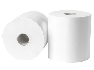 Poetsrol Midi Cellulose 2-laags Wit FSC - 2