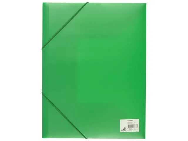 farde à élastique Kangaro A4 PP vert