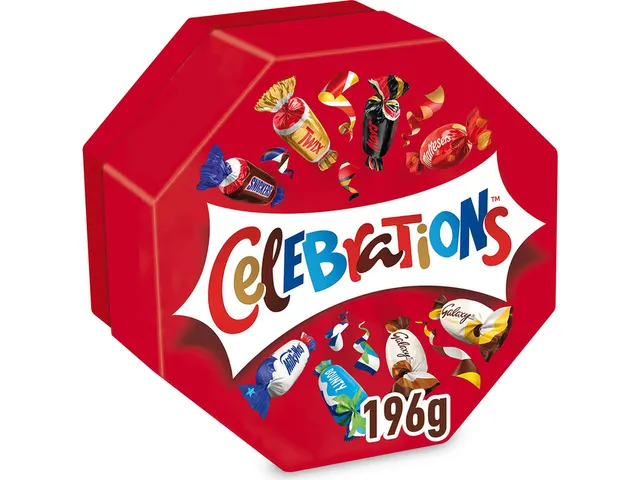 Chocolade Celebrations doos 196gr
