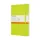Notitieboek Moleskine large 130x210mm lijn hard cover lemon green