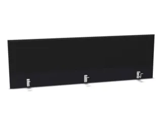 opzetpaneel,v. bureau,aanbouw achter,B 1800mm,CC-zwart,BN8033-zwart - 1