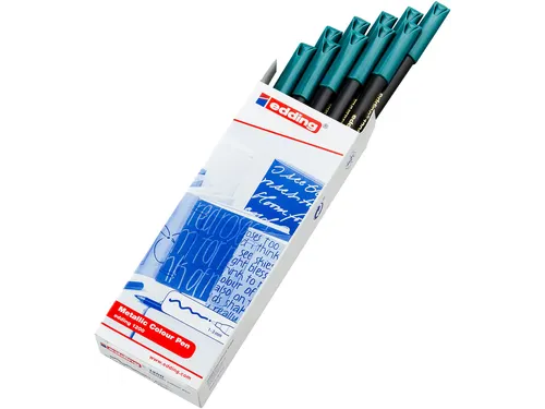 Fineliner edding 1200 metallic groen 1.0mm