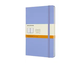 Notitieboek Moleskine large 130x210mm lijn hard cover hydrangea blue - 2