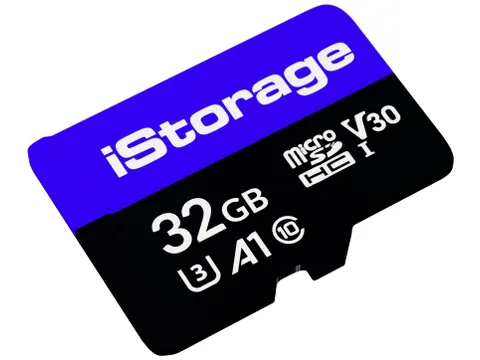 iStorage microSD card 32GB, 32 GB, MicroSDXC, Klasse 10, UHS-III, 100