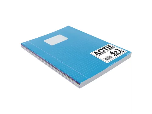 Schrift Verhaaktrend A4 80Blz Gelinieerd Assorti
