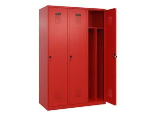 locker voor scheiding van kleding,HxBxD 1850x1200x500mm,3vak - 1