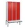 locker voor scheiding van kleding,HxBxD 2120x1200x815mm,3vak