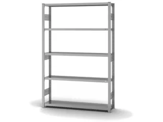 systeemstelling,grondveld,HxBxD 2000x1360x335mm,vakl. 300kg - 2