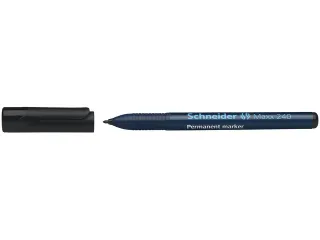 Permanent marker Schneider Maxx 240 rond 1-2mm zwart - 5