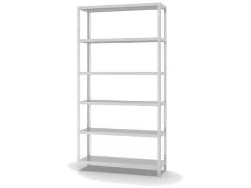 magazijnstelling,grondveld,HxBxD 2500x1300x400mm,vaklast 200kg