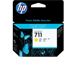 Inktcartridge HP CZ132A 711 geel - 1