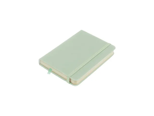 Schetsboek Kangaro A6 mint PU hardcover 80 blad 140 grams roomwit papi