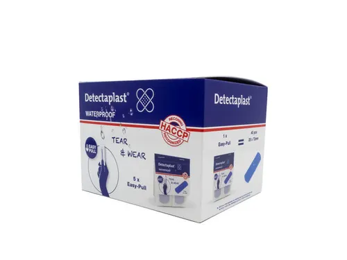 Detectaplast 8141PD Pleister Tear & Wear Waterproof 25x72mm 5x40stuks