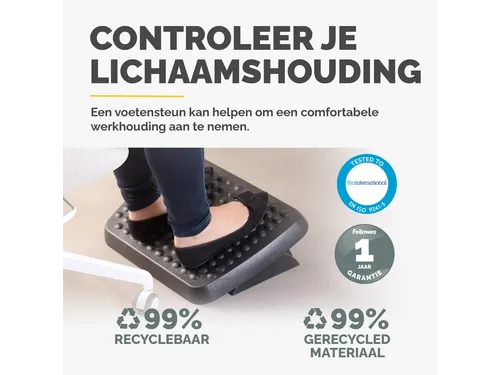 Voetensteun Fellowes standaard verstelbaar