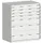 ladekast,HxBxD 1200x1050x750mm,7lade(n),lade voor zware lasten