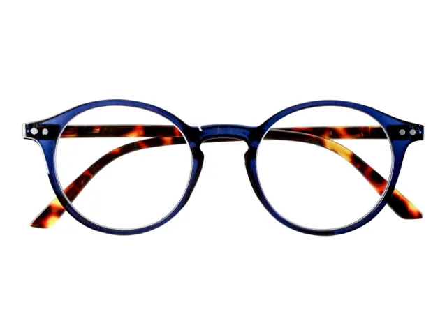 Leesbril I Need You +1.00dpt Sasha donkerblauw-tortoise