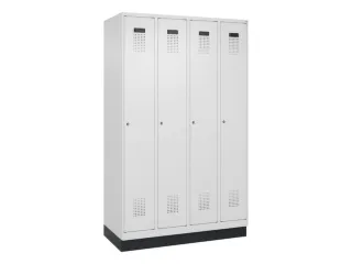 locker voor scheiding van kleding,HxBxD 1950x1200x500mm,4vak - 2