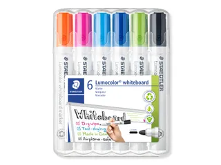 Whiteboardmarker Staedtler Lumocolor 351 set à 6 stuks fun assorti - 1