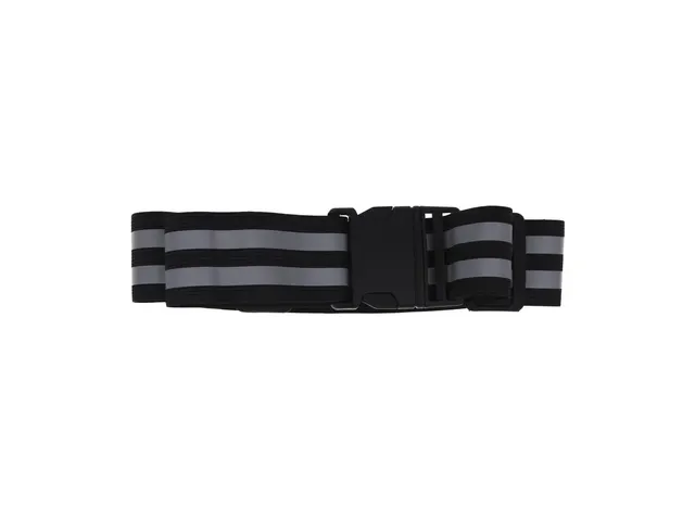 Bracelet réfléchissant First Aid Only noir avec poche de rangement