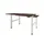 Dextro Plus Duo Zit-sta Bureau Elektrisch 180x80 Logan Eiken 25mm Wit
