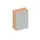 Schuifdeurkast 1150x800x430mm Romp Beuken Decor Front Lichtgrijs