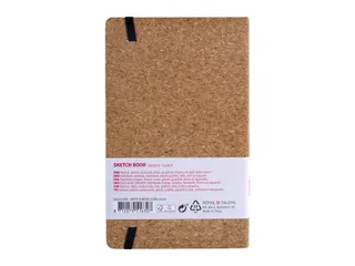 Schetsboek Talens Art Creation 80 witte vellen 140gr 130x210mm kurk - 3