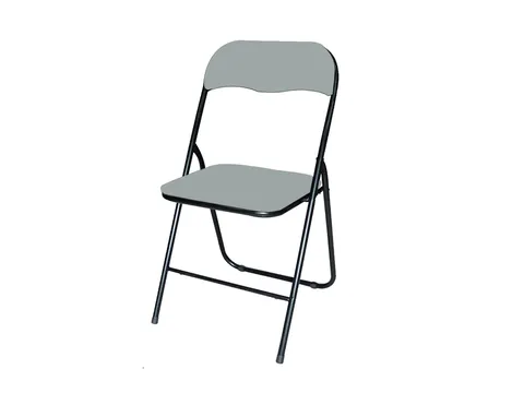 Klapstoel BRASQ FC100 grijs-zwart