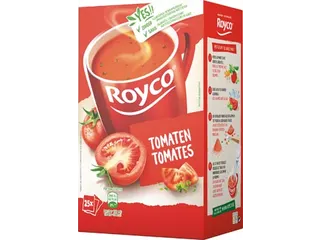 Royco Minute Soup Classic Tomaat Doos 25 Stuks - 1