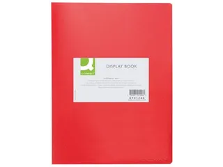 Showalbum Personaliseerbaar A4 10 Tassen Rood - 1