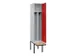 locker met bank,voor scheiding van kleding,HxBxD 2120x400x815mm,1vak