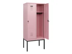 schoollocker,HxBxD 1950x800x500mm,2vak,vak B 400mm,draaigrendel