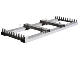 magazijn-/transporttraverse,v. afzethek,HxB 180x1150mm,v. 20hekken