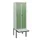 locker met bank,HxBxD 1950x600x815mm,2vak,vak B 300mm,draaigrendel