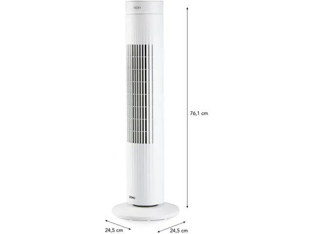 Kolomventilator 76 Cm Wit 3 snelheden