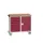 montagetafel 980x1050x600mm multiplexblad 7 laden kast front RAL3004