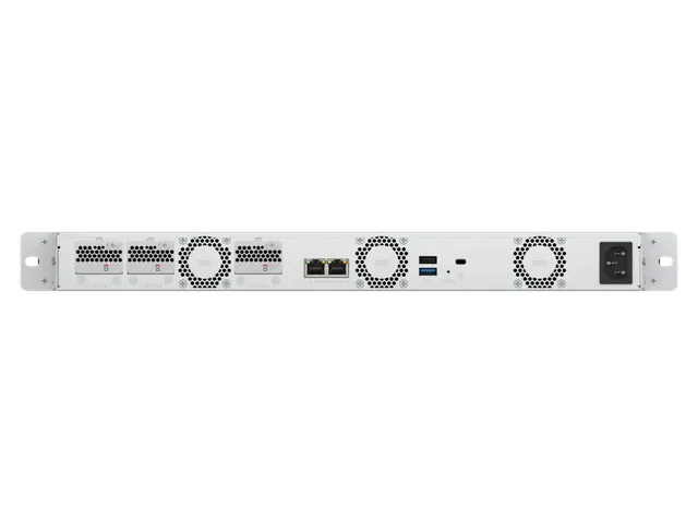 4 x 3.5 inch SATA 6Gb/s, Intel Atom x7405C, 8 GB SODIMM DDR5, 2.5 Giga