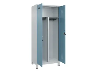 PBM-locker,HxBxD 1950x800x500mm,2vak,vak B 400mm,draaigrendel - 1