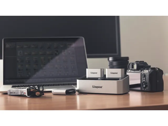 USB3.2 Gen1 Workflow SDHC/SDXC UHS-II kaartlezer met twee sleuven