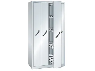 verticale kast,HxBxD 1950x1000x695mm,4uittrekwanden - 1