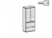 kantoorkast,HxBxD 1920x800x430mm,decor romp beuken,decor front esdoorn