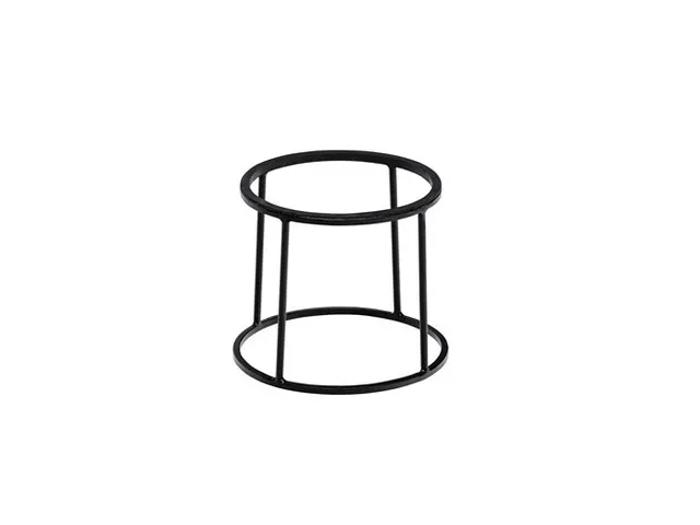 Buffetverhoger RVS Zwart Ø22/24x20cm