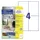 Etiket Avery Zweckform LR3483-10 105x148mm recycled Wit 40 stuks