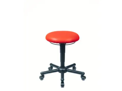 draaibare kruk,zitting HxØ 465-595x430mm,ronde zitting