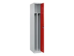 locker voor scheiding van kleding,HxBxD 1850x300x500mm,1vak