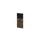 baliepaneel bureau aanbouw links 600mm NV bruin hickory BN8033-zwart