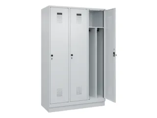 locker voor scheiding van kleding,HxBxD 1950x1200x500mm,3vak - 1