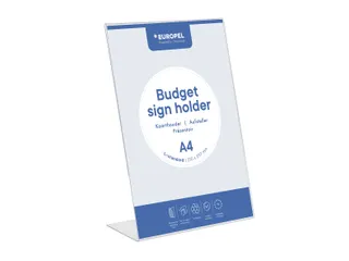 Europel Kaarthouder Budget L-standaard A4 1,5 mm Staand - 1